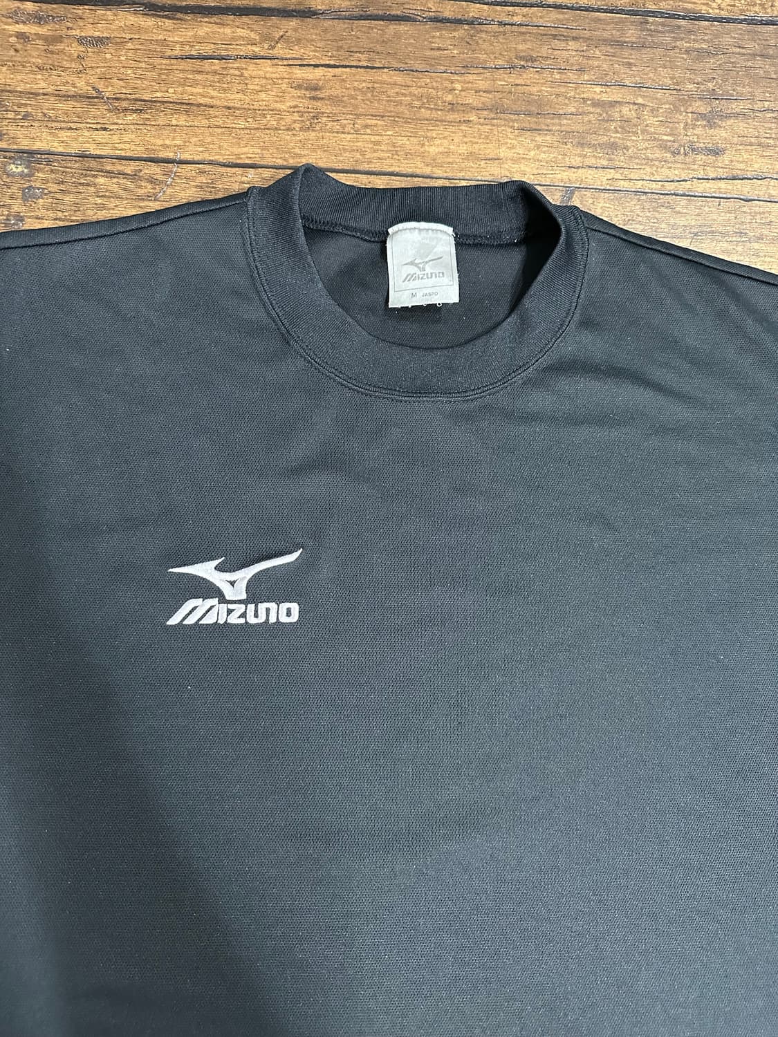 미즈노 MIZUNO 일본판 런버드 기능성 반팔 티셔츠 M 블랙 상품이미지2