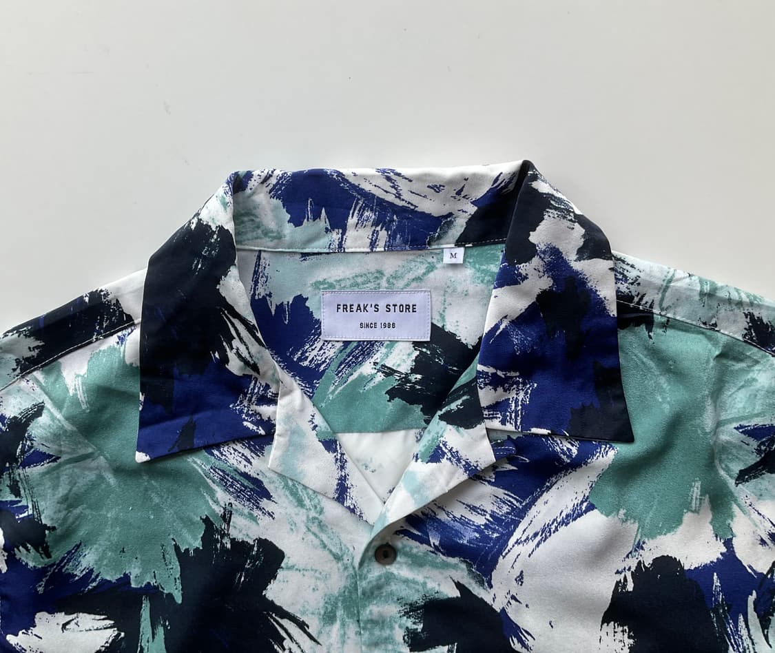 프릭스스토어 freak's store 하와이안 셔츠 M 상품이미지7