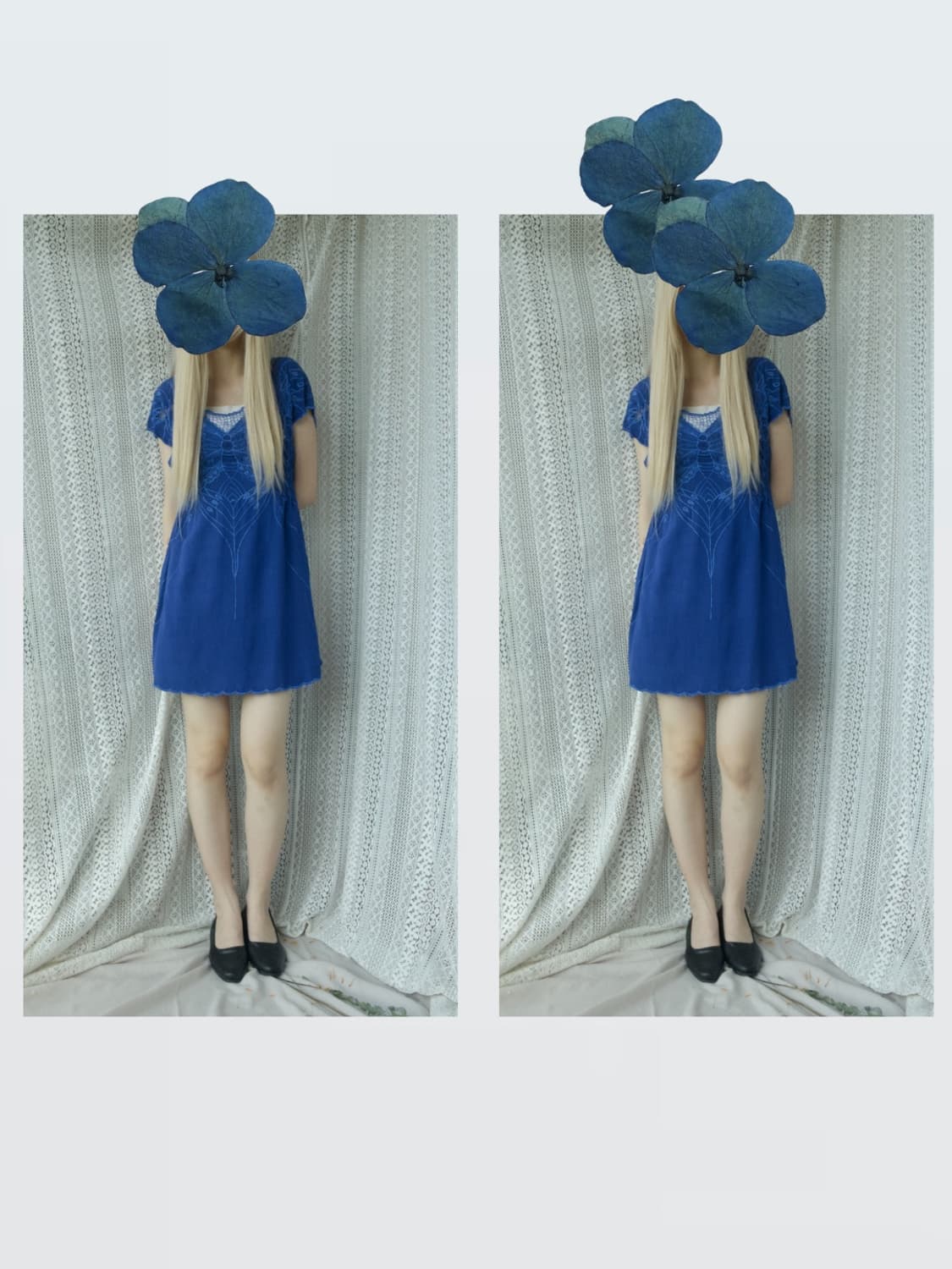 Butterfly Embroidered Dress 나비 자수 원피스 상품이미지4