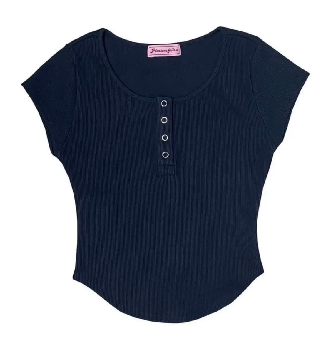 플노팔 구버전 제니탑 반팔 네이비 상품이미지1