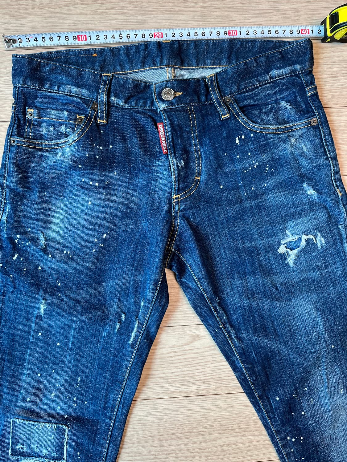 디스퀘어드2 데미지 워싱 청바지 44 정품 상품이미지8