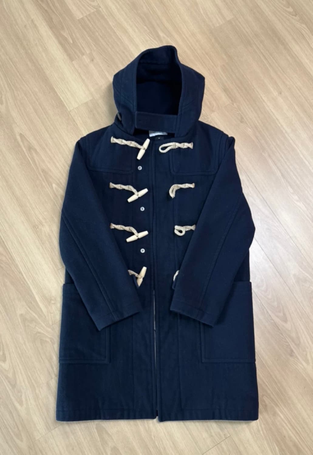 로파이 네이비 떡볶이 코트 (M) 상품이미지1