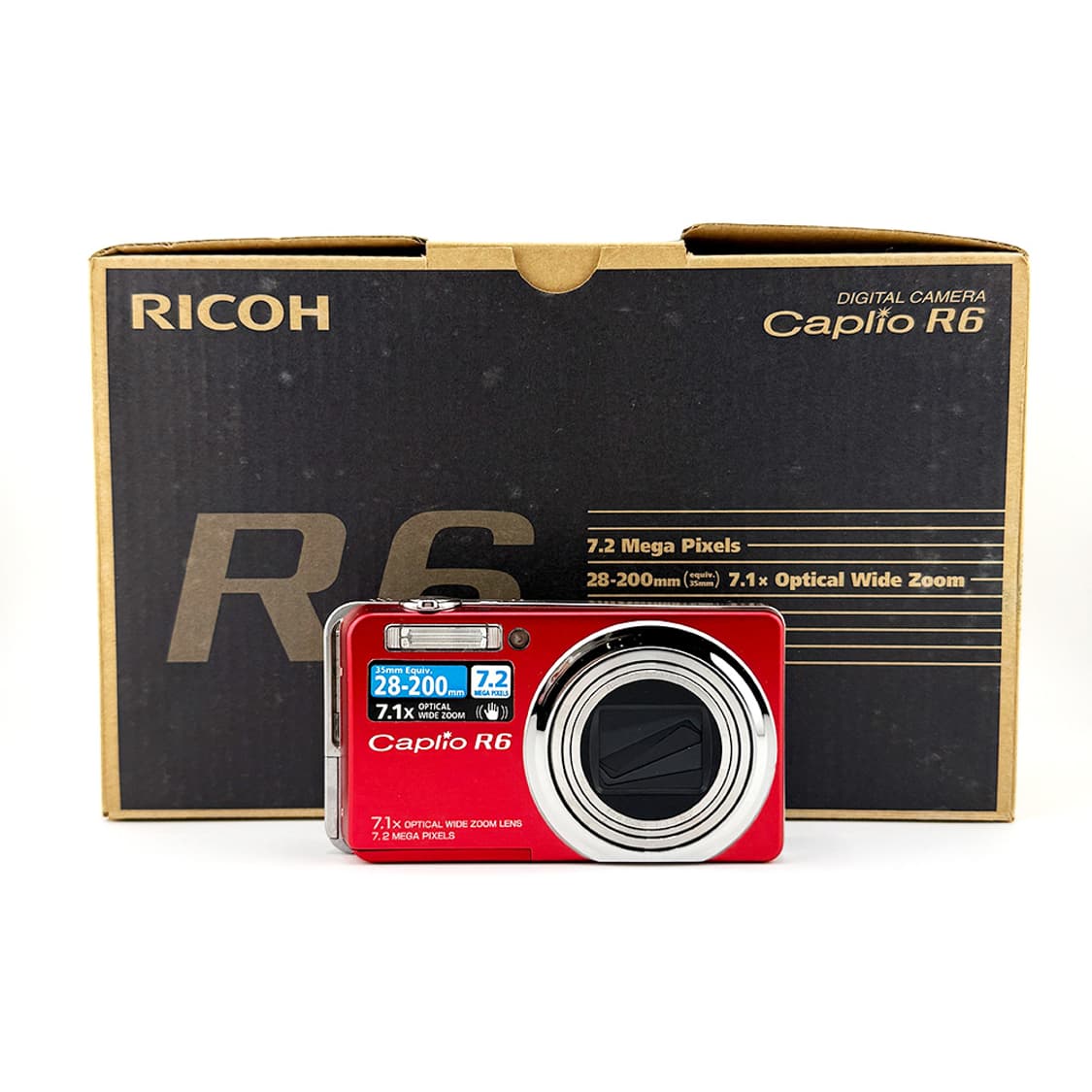 [📸리코감성] RICOH 리코 카프리오 R6 레트로 디지털 카메라 상품이미지2