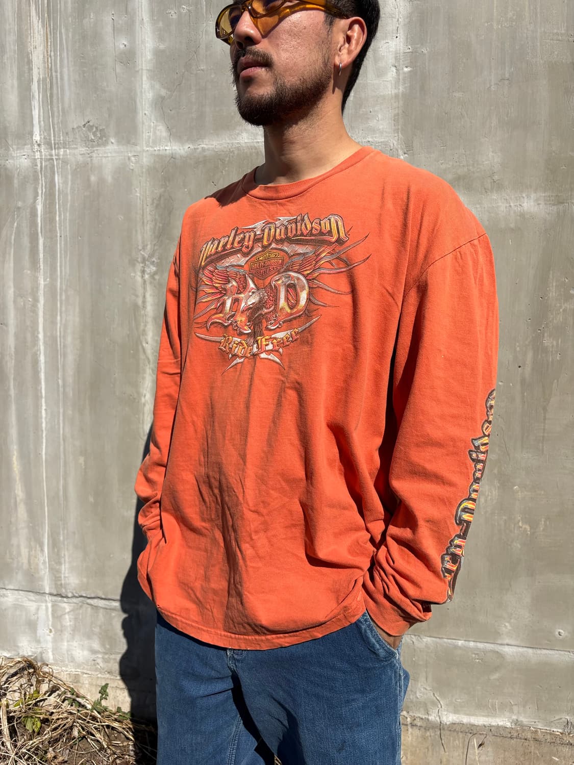 할리데이비슨 빈티지 롱슬리브 2XL 상품이미지1
