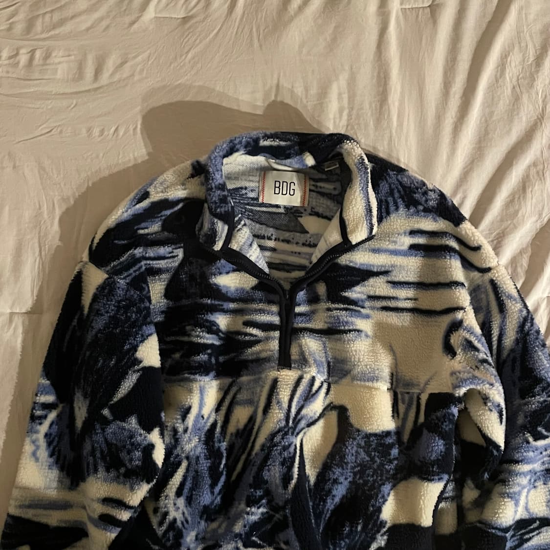 Urban Outfitters Blue Half-zip Fleece 상품이미지5