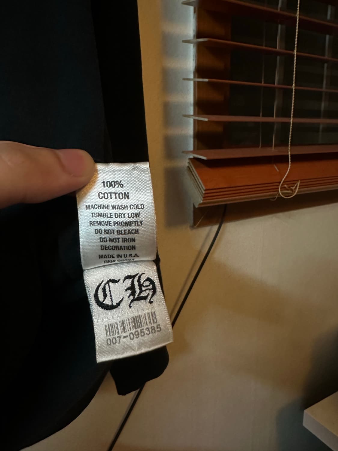 [M] 90s Chrome Hearts 스타 프린팅 롱슬리브 상품이미지5