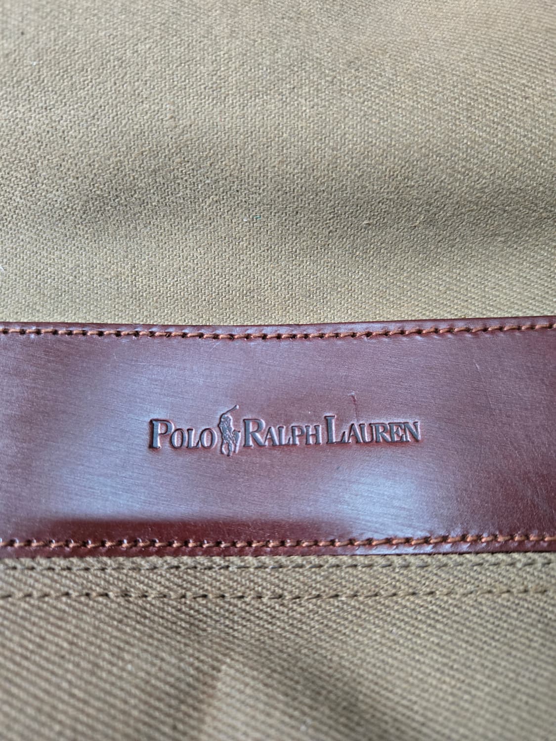 폴로 랄프로렌 레더 트랩 캔버스 메신저백 상품이미지7