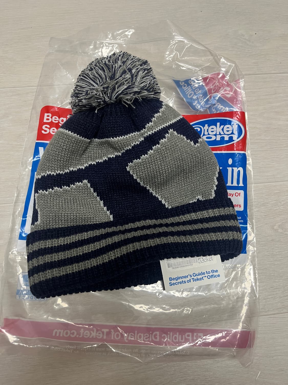 테켓 비니 Zzzip Bell Beanie Navy 상품이미지3
