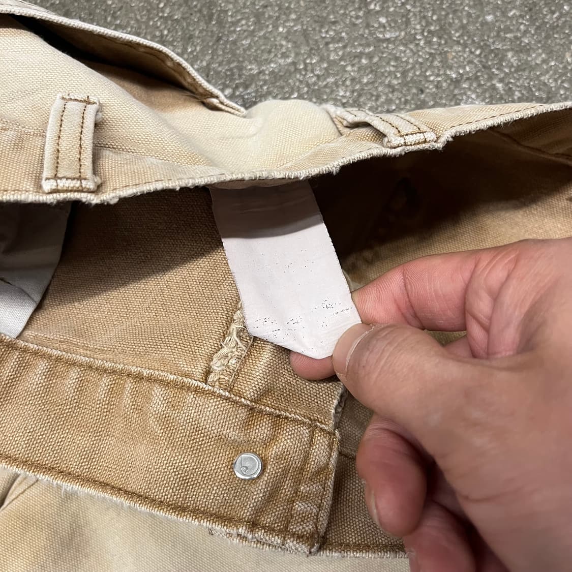 Carhartt B25 덕캔버스 반바지 (33“) 상품이미지4