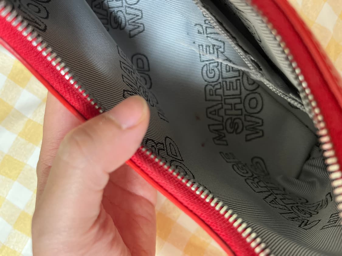 마지셔우드 호보백 레드 상품이미지4