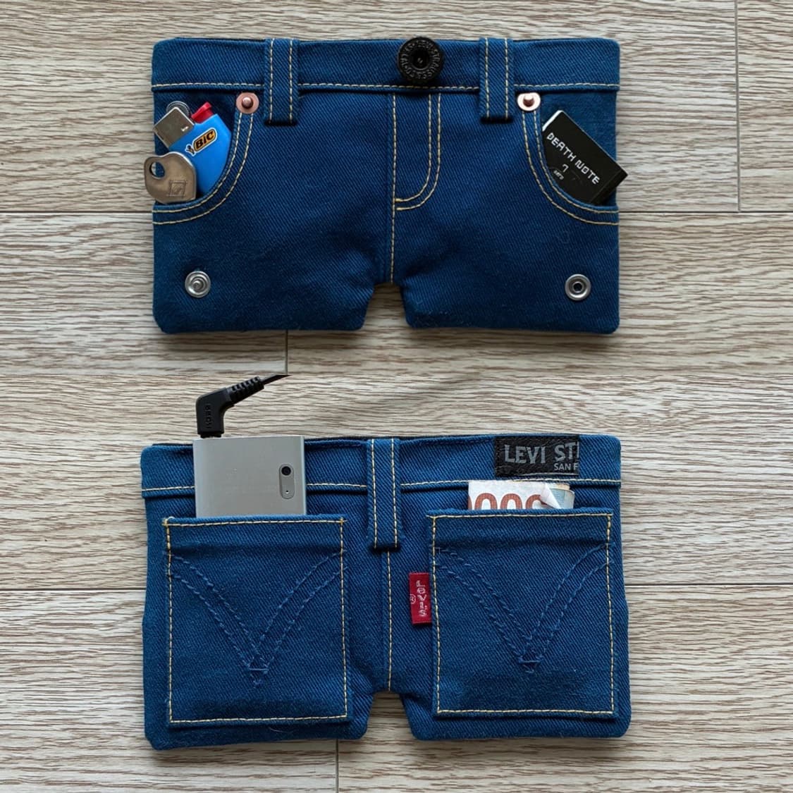Levi's 511 demin Remake wallet 상품이미지1