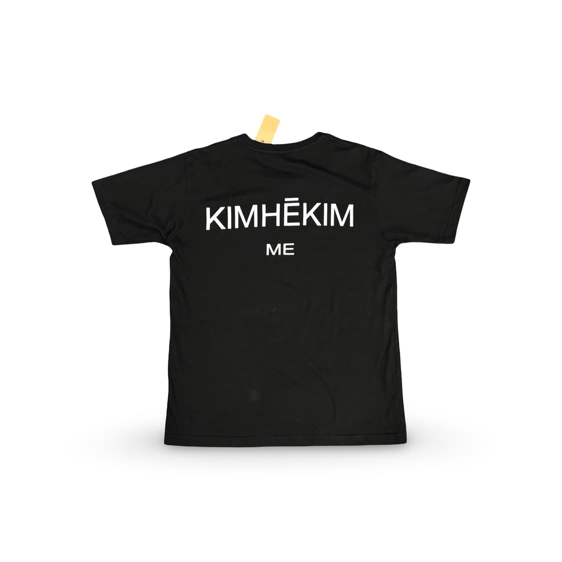 (90)킴헤킴 반팔 티셔츠 블랙 상품이미지4