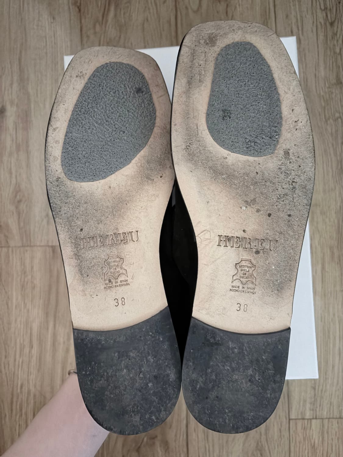 헤레우 라사다 블랙 스웨이드 상품이미지6