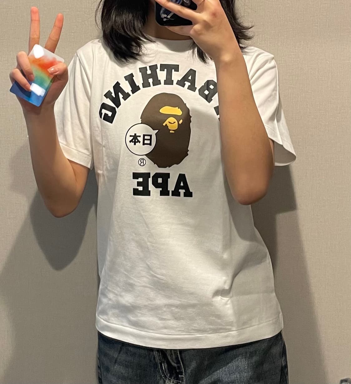 베이프 컬리지 티 키즈 상품이미지4