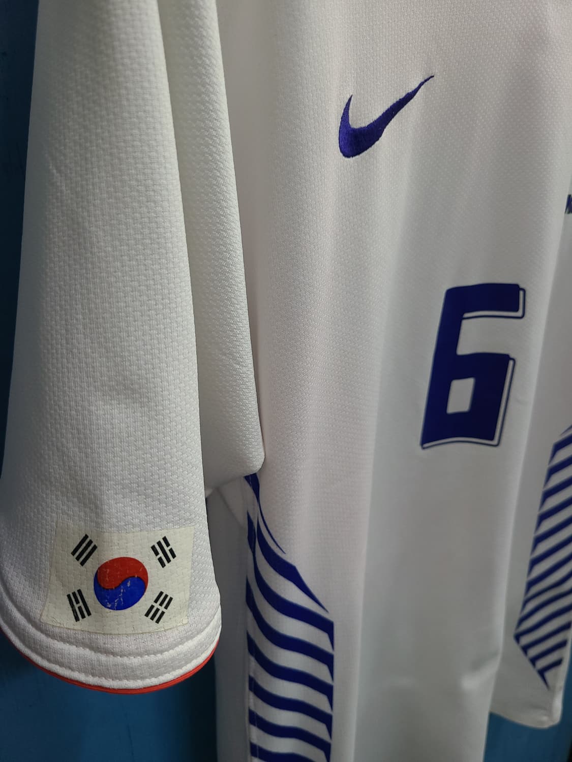 20살 06 나이키 국대 어웨이 축구유니폼 6번마킹 상품이미지9