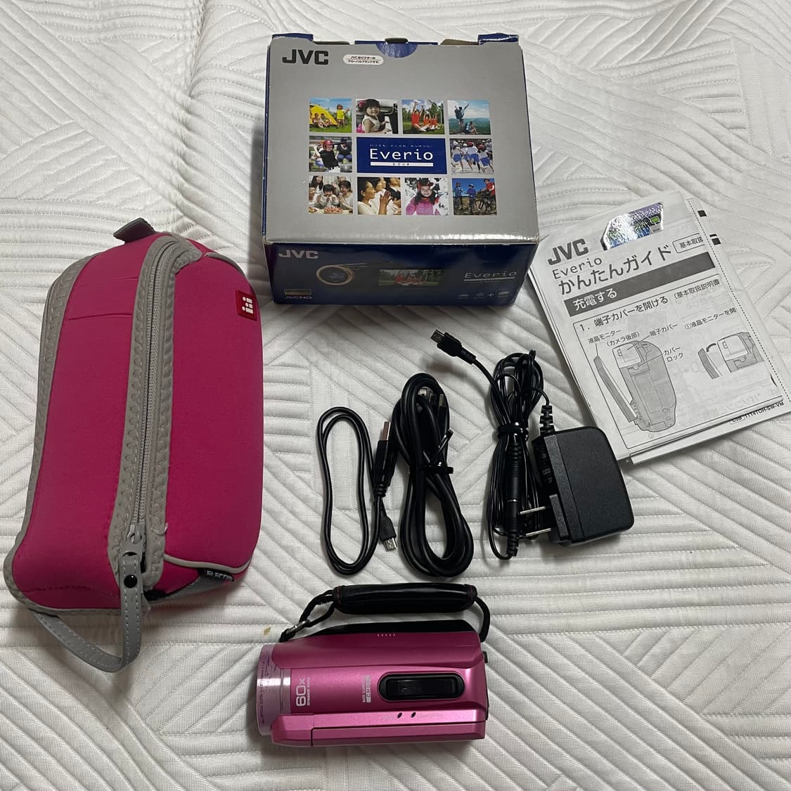 JVC EVERIO GZ-F100-P 핑크 상품이미지5