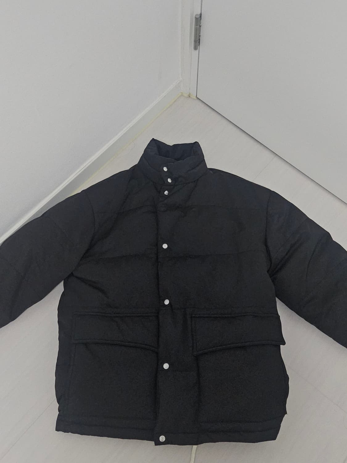 [M]카키스 노마드 패딩 블랙 상품이미지1