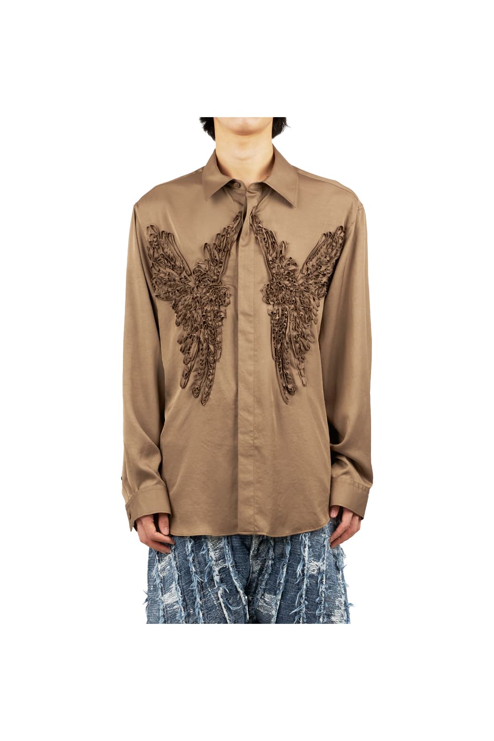 새상품 탁 TAAKK 버드 프린지 웨스턴셔츠 3사이즈 상품이미지4