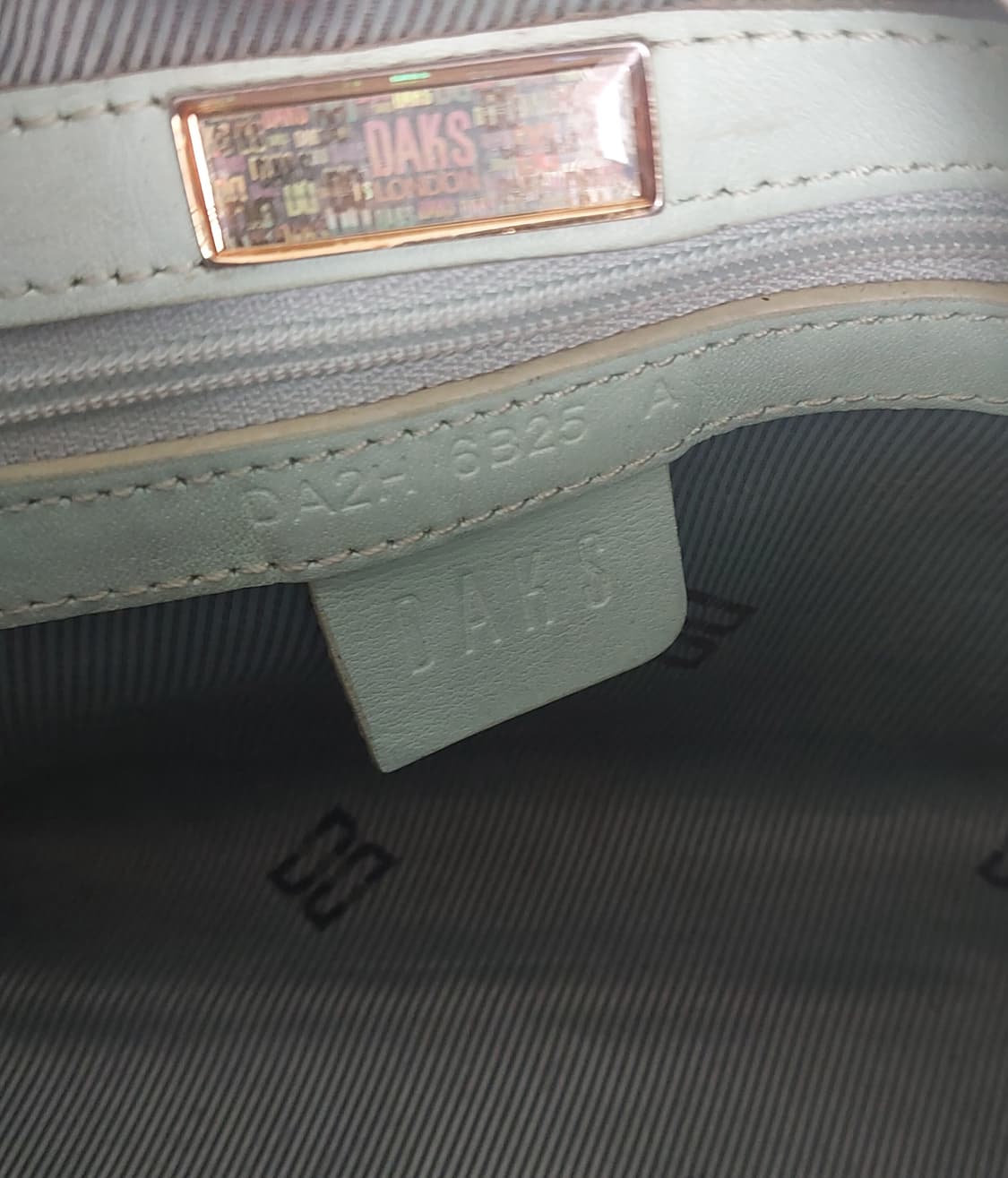 닥스 민트 체크 미니백 Y2K  상품이미지8