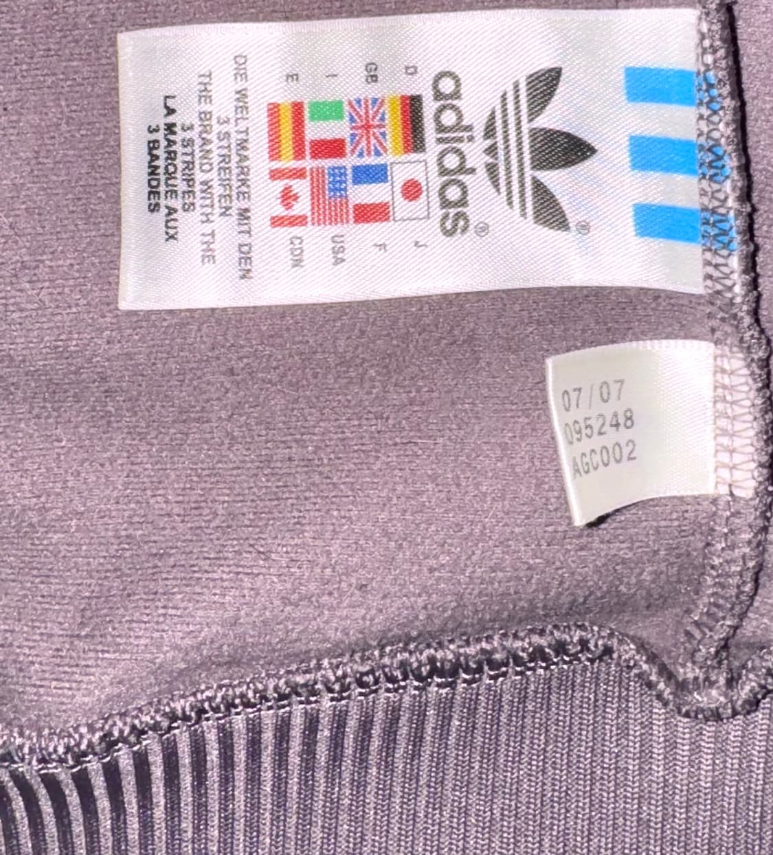 아디다스 극희귀 후드집업 딱붙핏 레어 상품이미지3