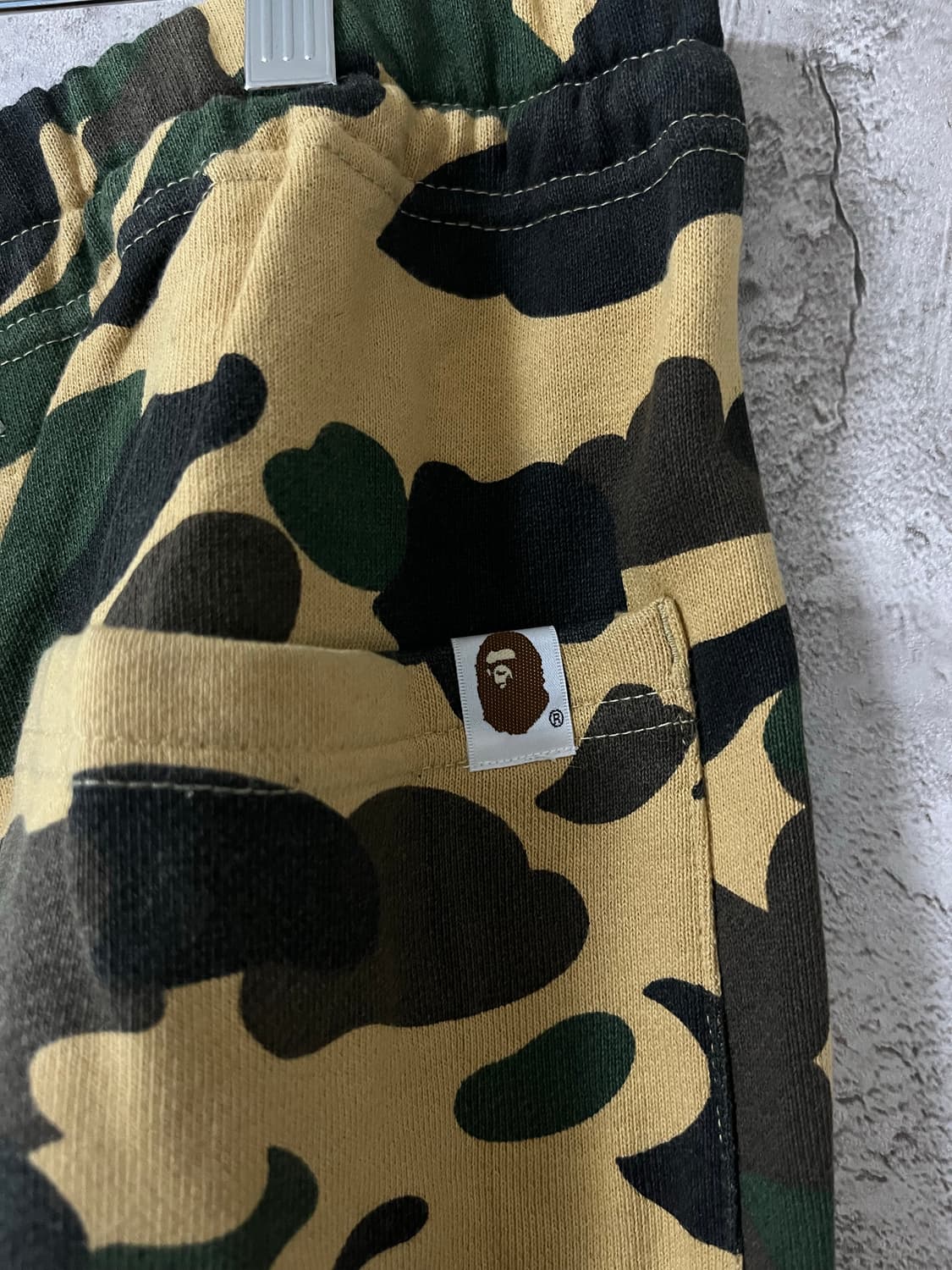 베이프 2000’s 1st 카모 트레이닝 바지 상품이미지4