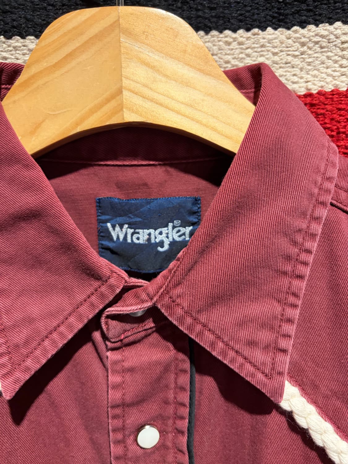 Wrangler crop western trucker / 웨스턴 트러커 상품이미지4