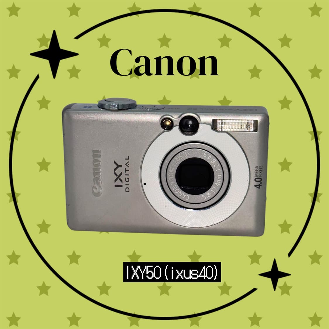 (한국어 지원) 캐논 IXY50 (IXUS40) 빈티지디카 디지털카메라 상품이미지1