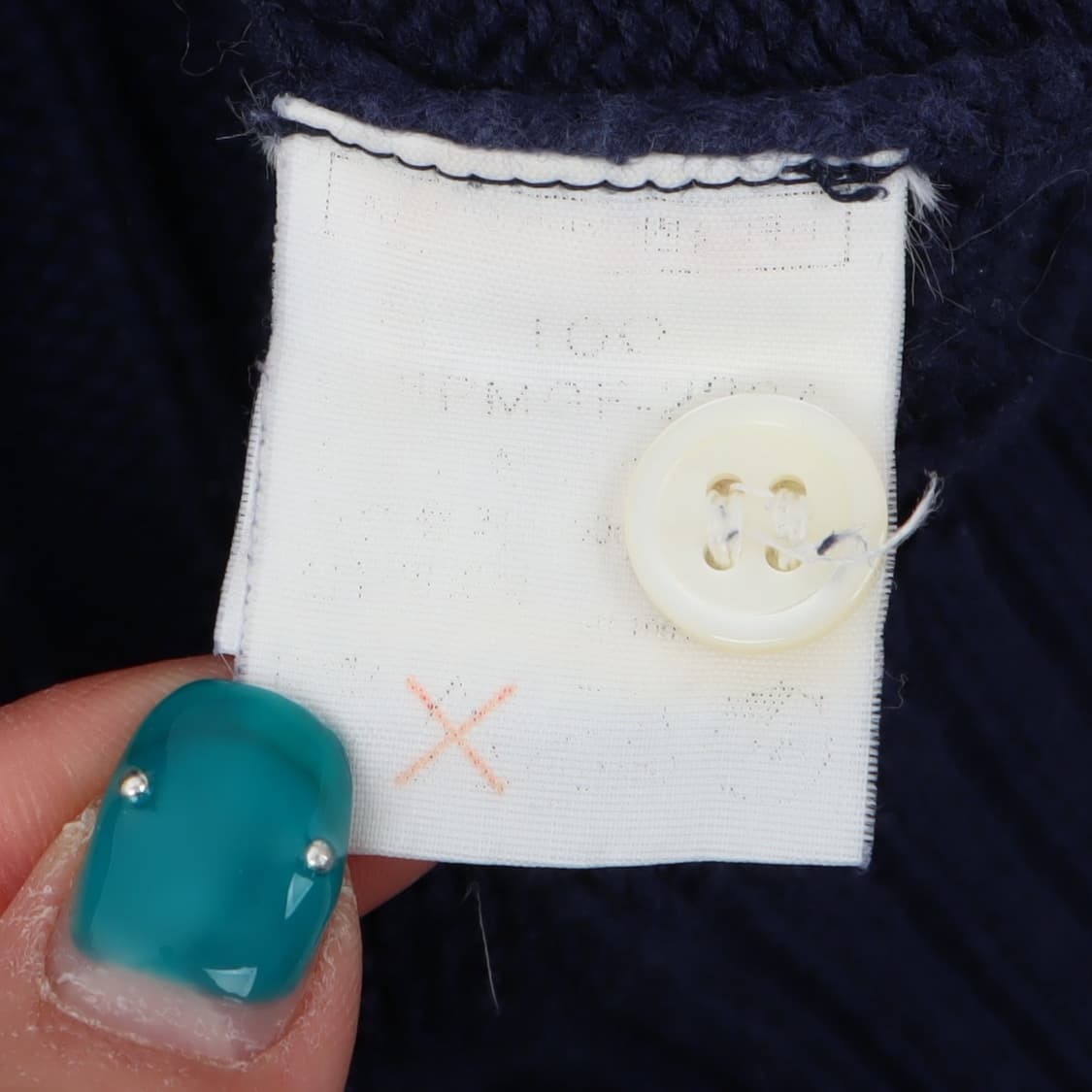 폴로 랄프로렌 네이비 케이블 버튼업 니트 상품이미지8