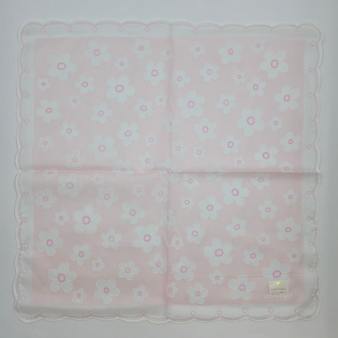 [새상품] courreges 꾸레쥬 손수건 스카프 - 4 상품이미지4