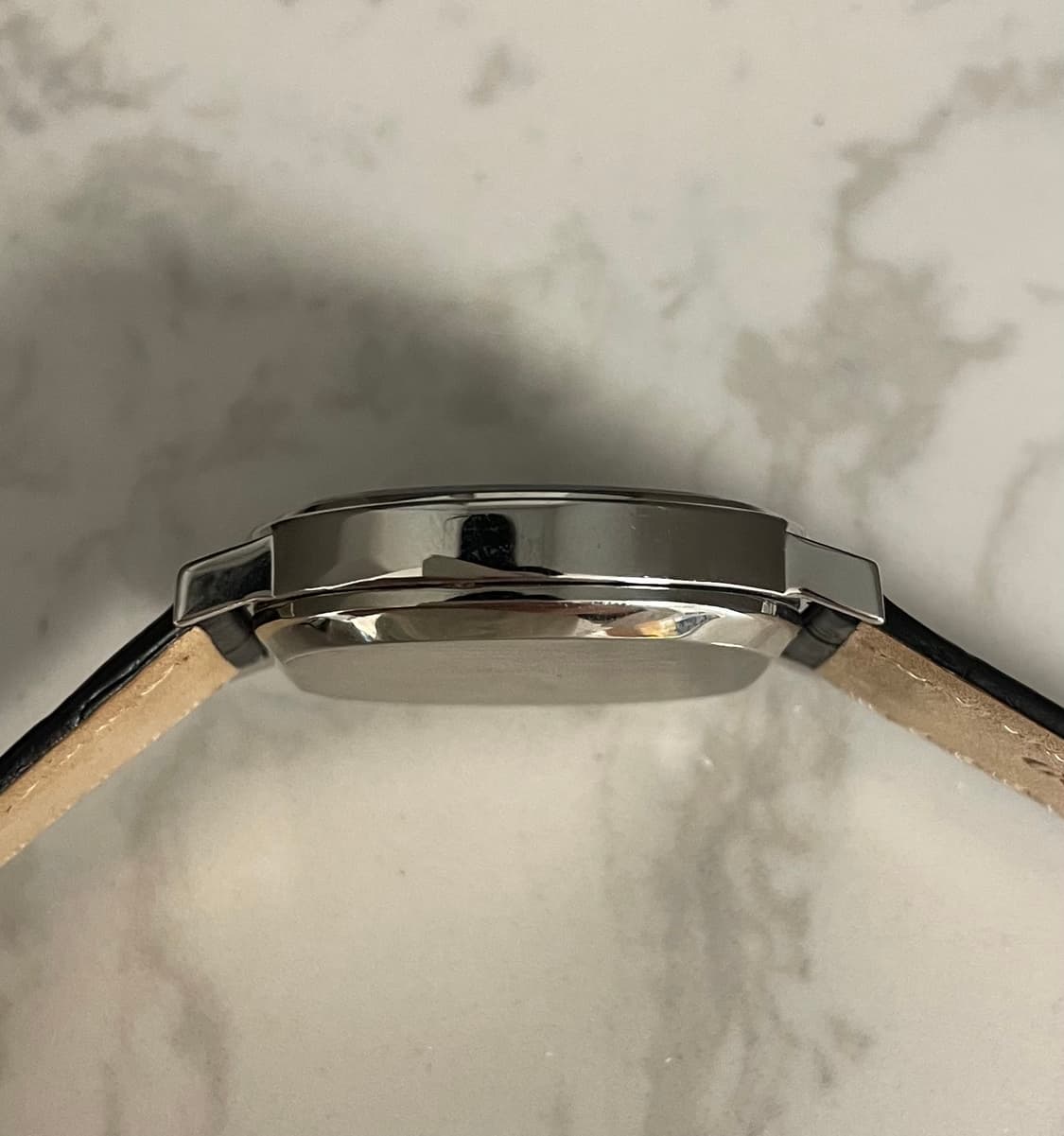 오메가 드빌 엘립스 네이비 오토매틱 빈티지 시계 상품이미지5