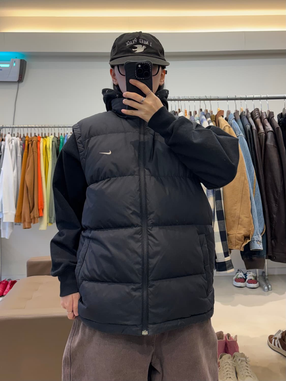 나이키 스우시 패딩 베스트 상품이미지5