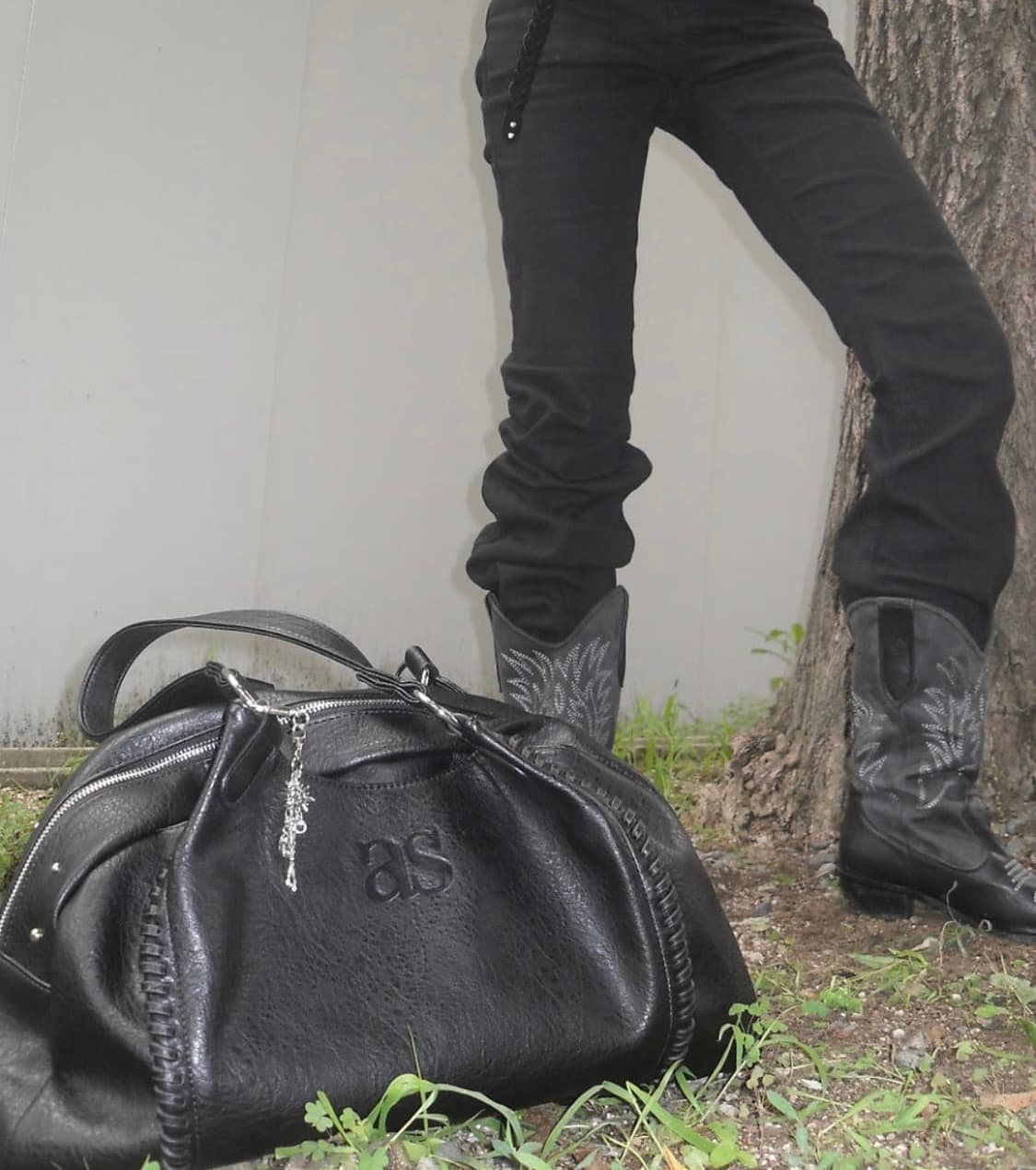 애즈온 보니타 빅백 블랙 상품이미지2