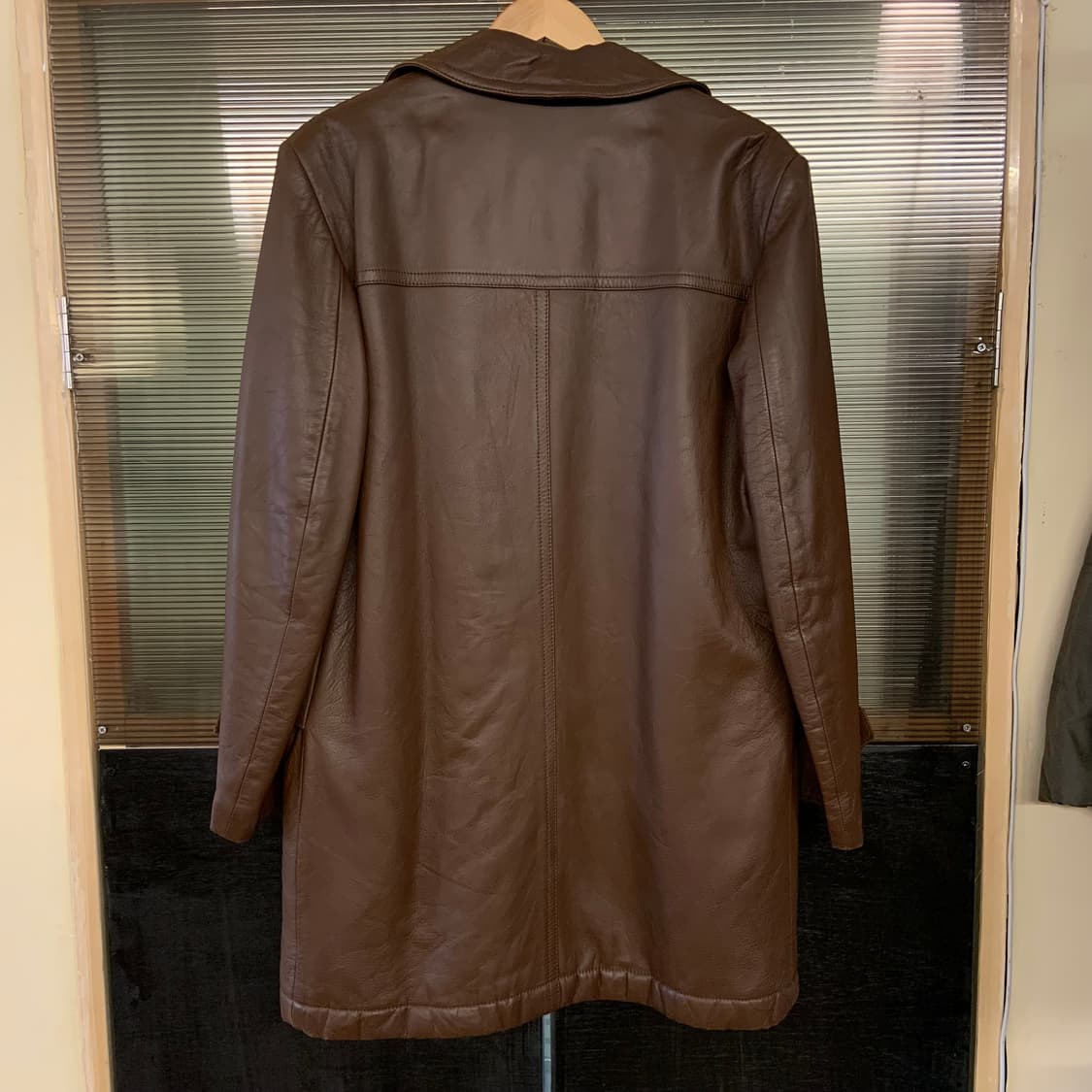 일본 빈티지 리얼레더 코트 상품이미지7