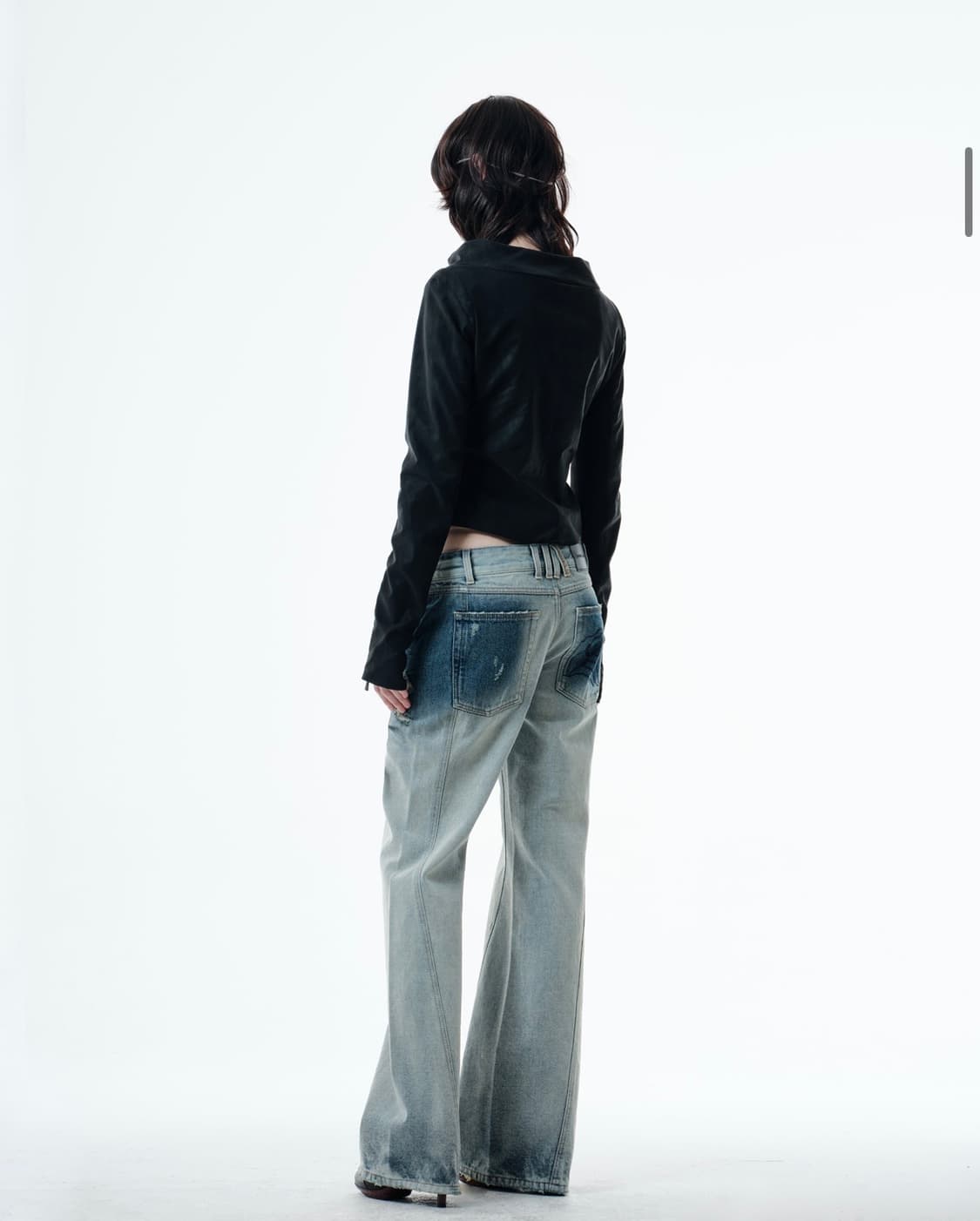 2000 Archives KAEL DRAPED JACKET 새제품 상품이미지4