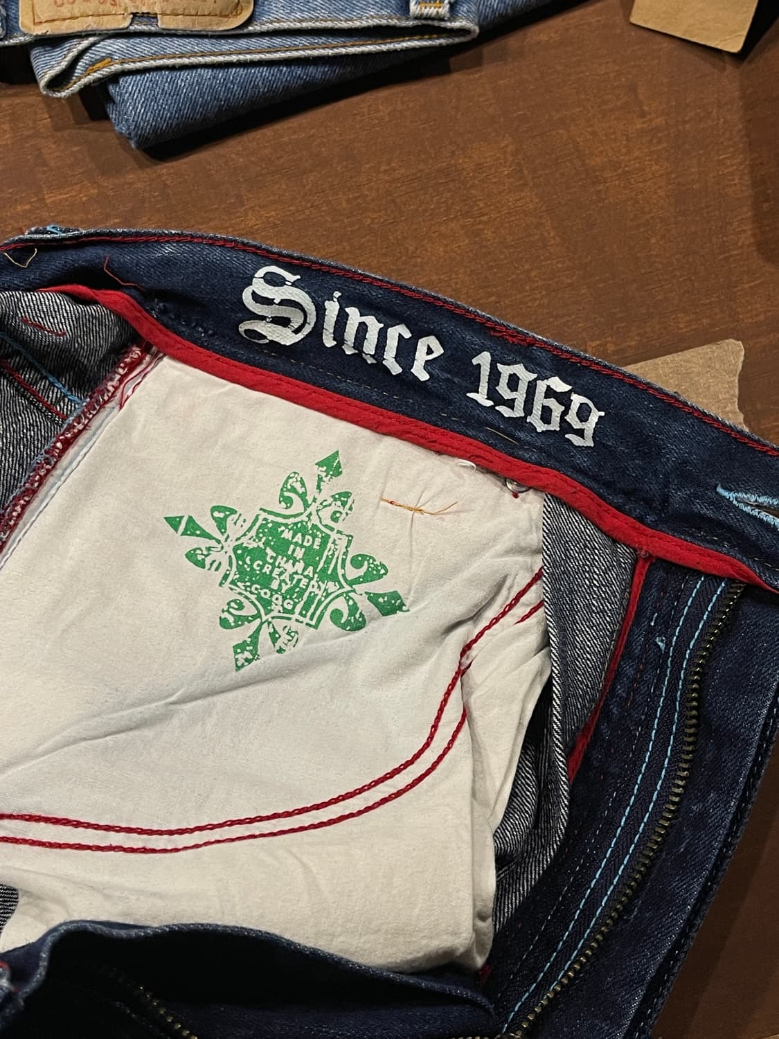 쿠지 올드스쿨 자수 팬츠 상품이미지6