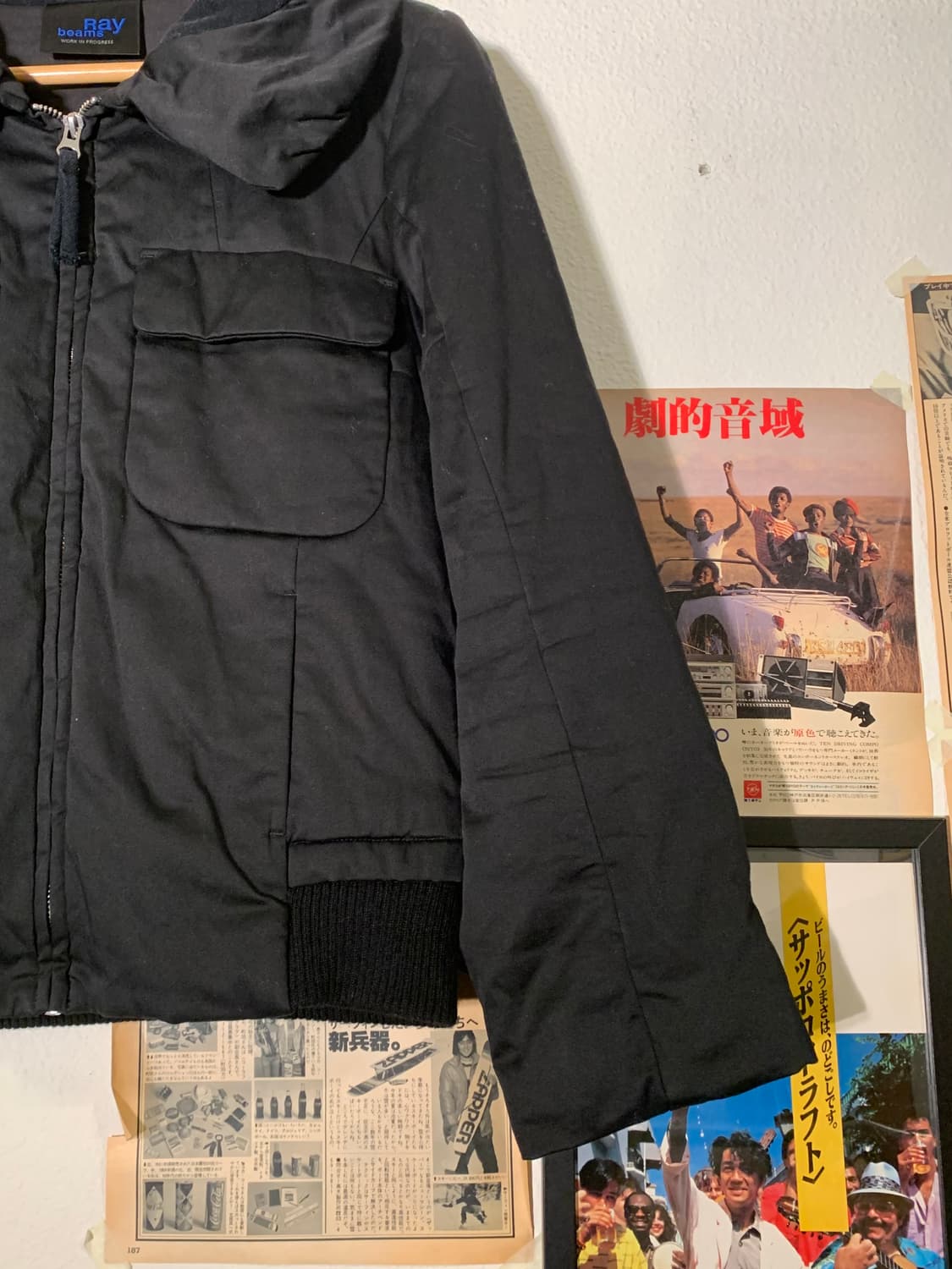 레이빔즈 하이 코듀로이 카라 자켓 상품이미지7