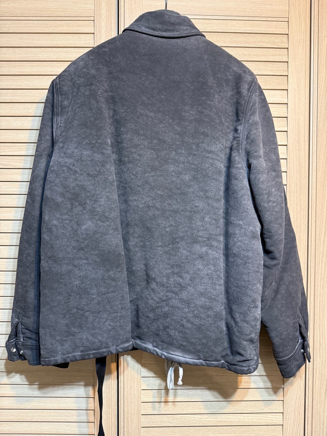 릭오웬스 다잉 워시드 패디드 자켓 XL 상품이미지2