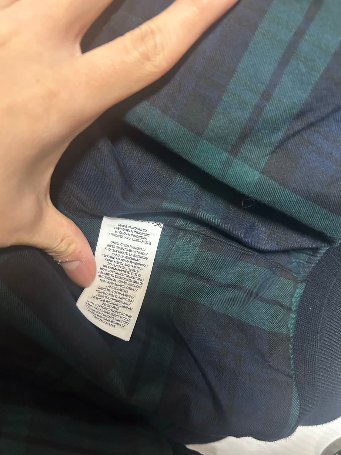 폴로 코듀로이 바라쿠다 바라쿠타 자켓 네이비 L사이즈 새상품 상품이미지5