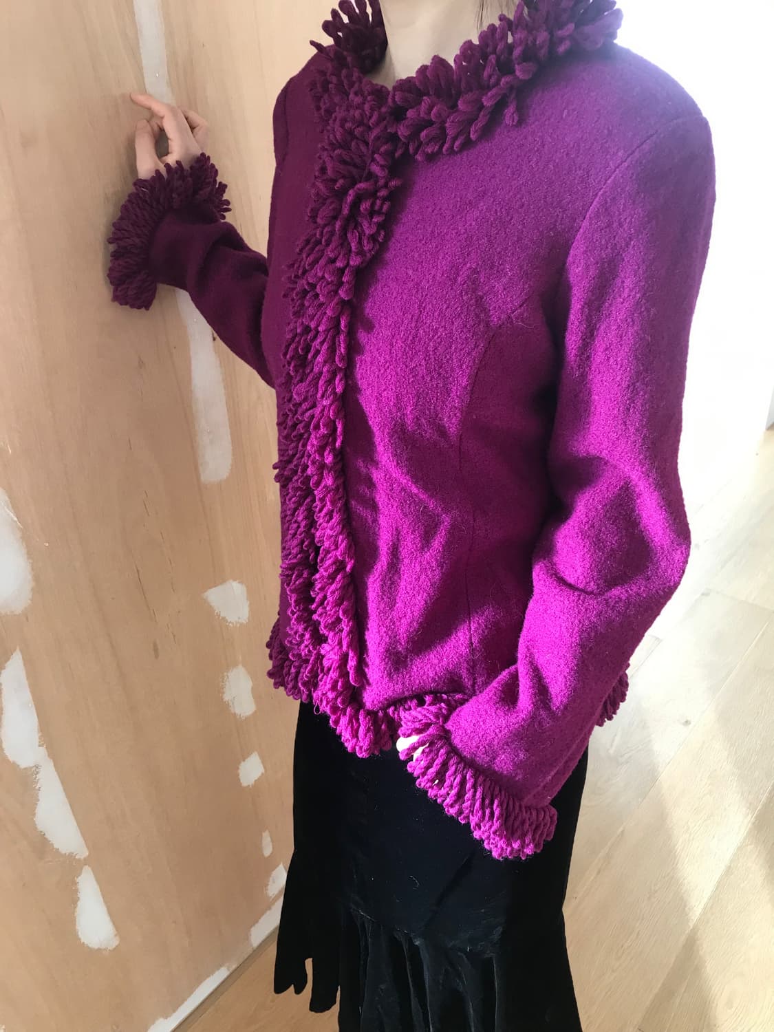 vintage fringe cardigan 상품이미지9