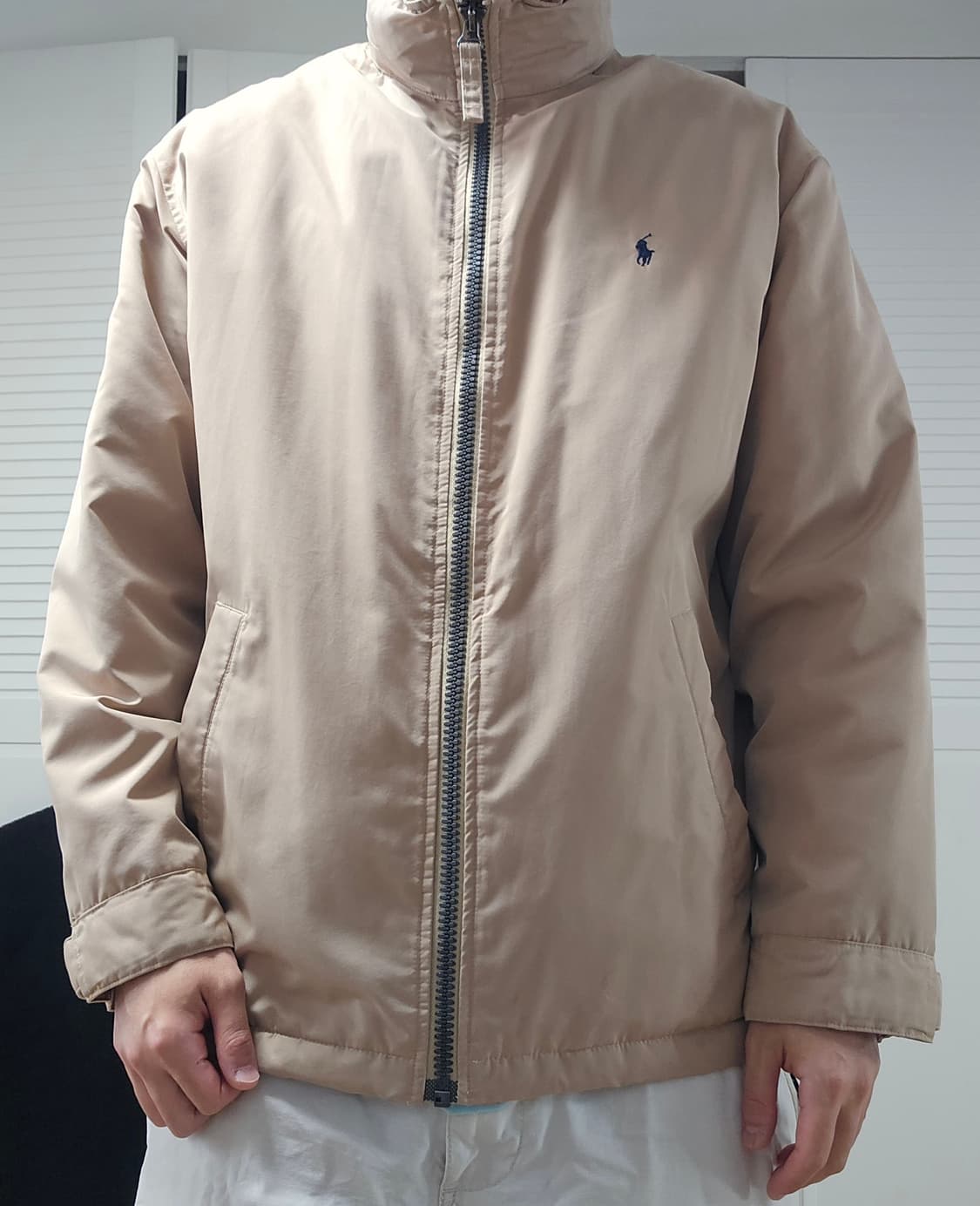 Polo 폴로랄프로렌 베이지 블루종 자켓 상품이미지4