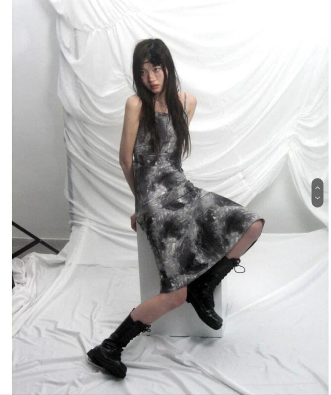 루루서울 미드나잇 롱 원피스 
 상품이미지3