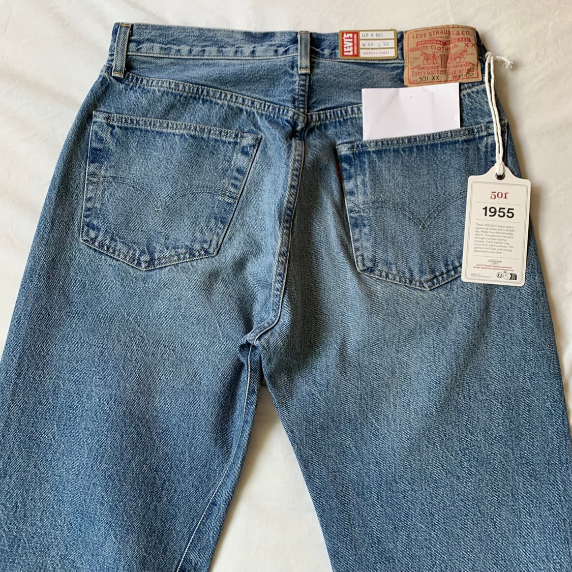 리바이스 LVC 1955 501 도르닉 30/32 상품이미지3