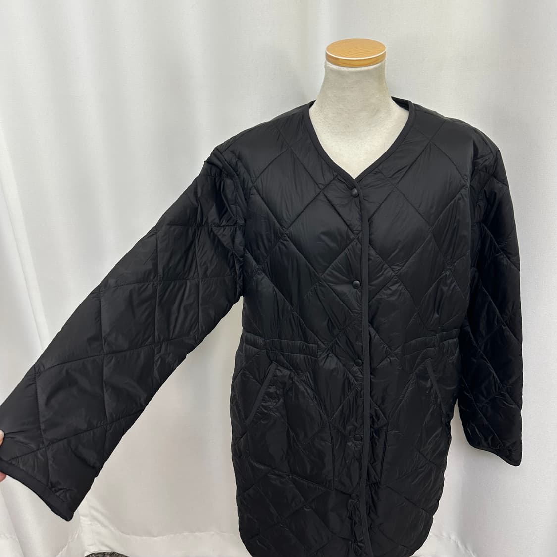   폴햄 여자 경량 패딩자켓 검정 95 M 상품이미지2