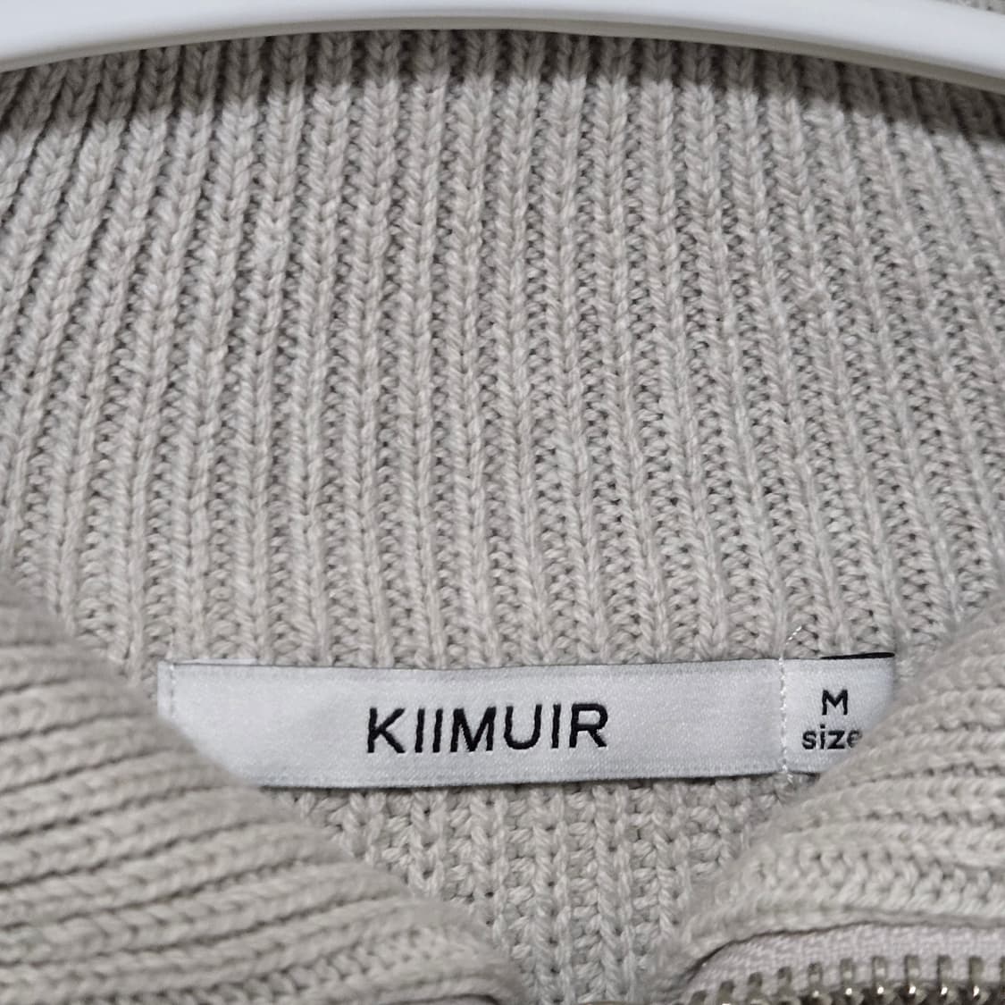 키뮤어 하찌 하프집업니트 / 남성 니트/ 남자 니트 (새상품) 상품이미지3