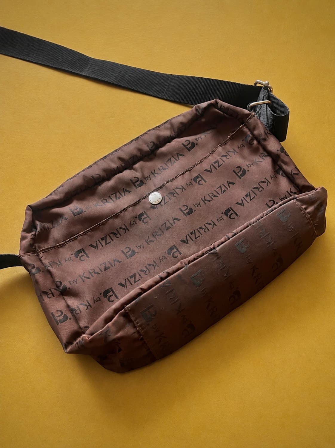 1990s Krizia Old Crossbody Lettering Bag 상품이미지7