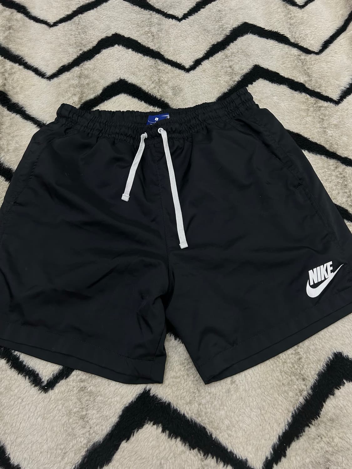 [L]나이키 우븐 숏 반바지/블랙 상품이미지2