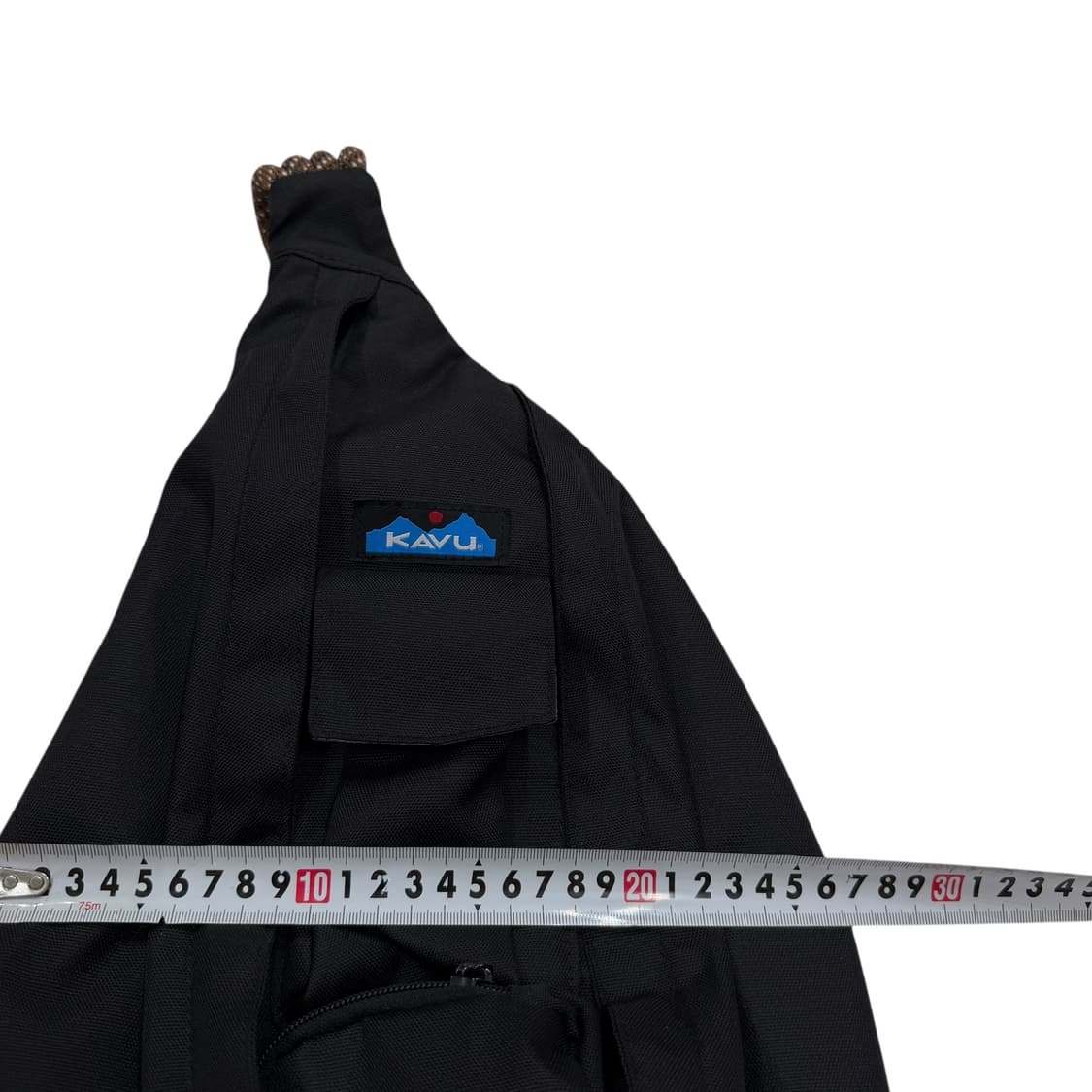 KAVU 카부 오리지널 로프백 슬링백 크로스백 가방 블랙 상품이미지5