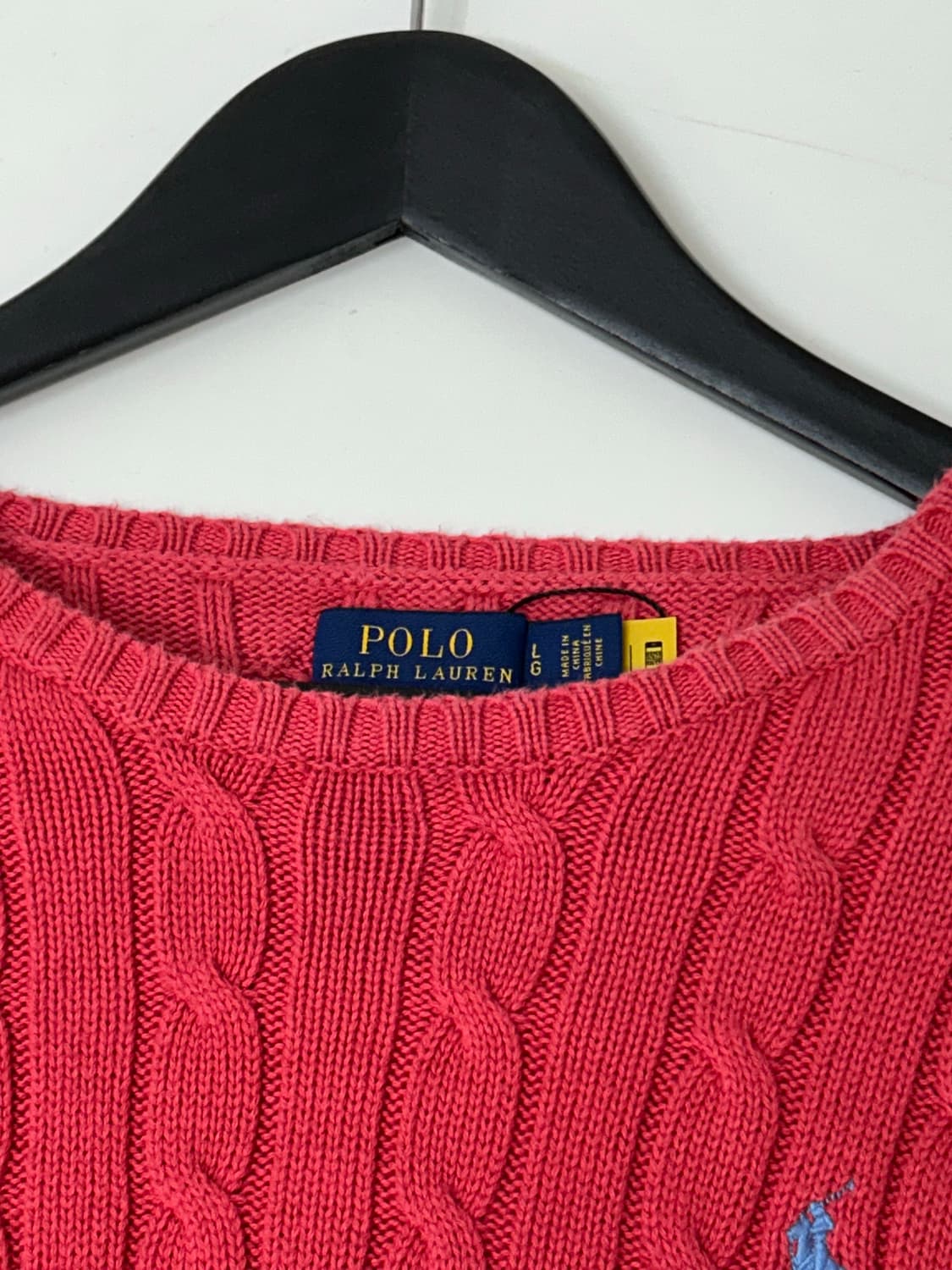 Polo 폴로 랄프로렌 코랄 케이블 니트 상품이미지6