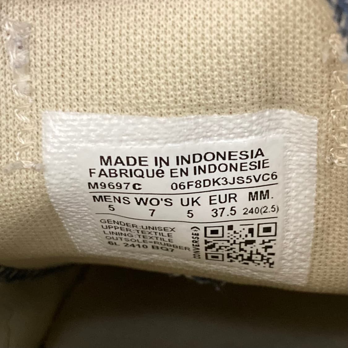 컨버스 척테일러 네이비 240 상품이미지3