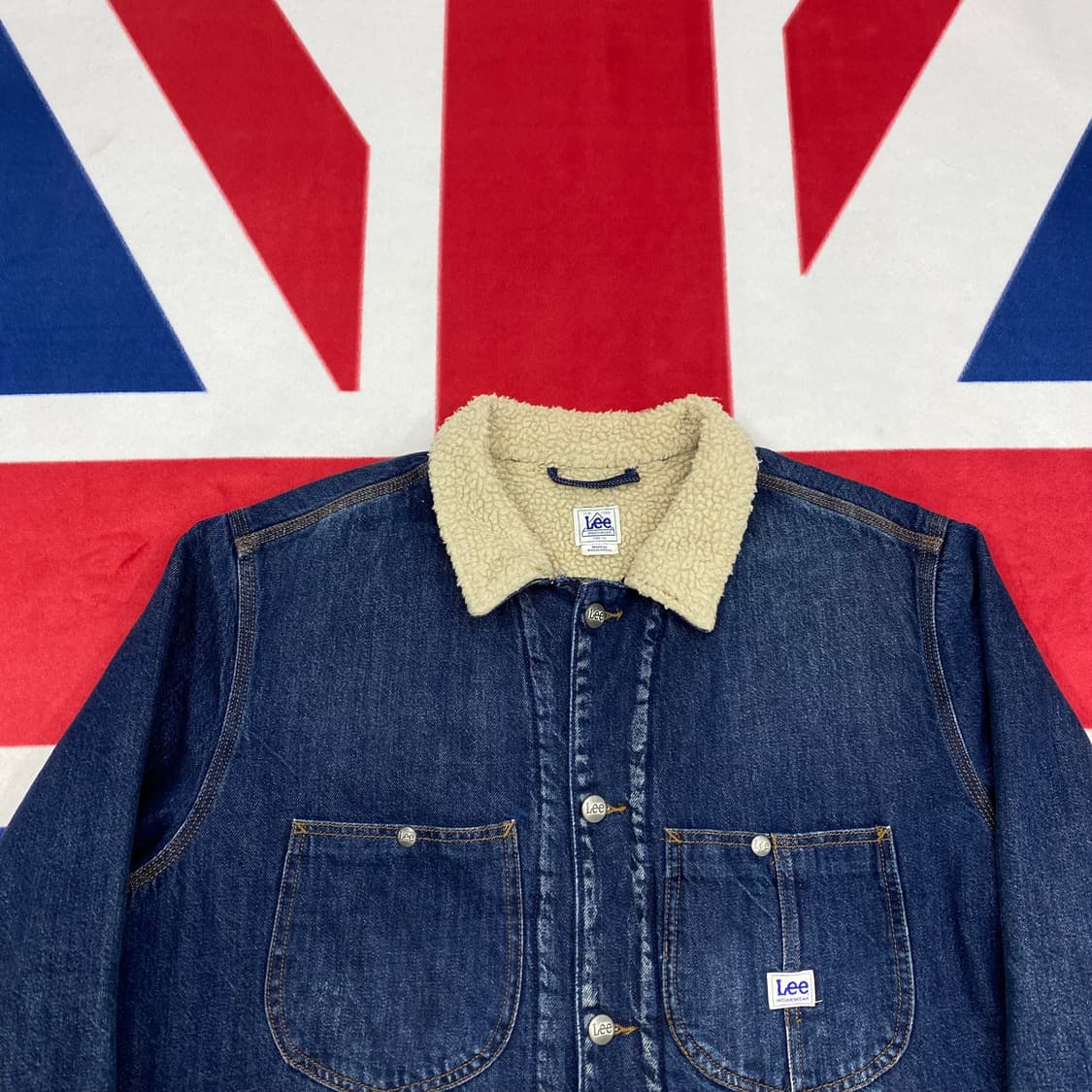 Lee 쉐르파 데님 워크자켓 XL 실측 XXL  상품이미지3